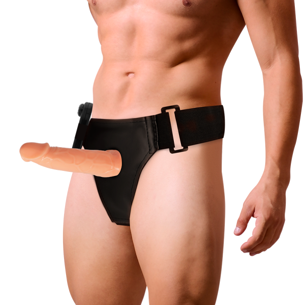 HARNESS ATTRACTION - WILLIAN HOLLOW RNES COM VIBRADOR 17 X 4,5CM - Imagen 2
