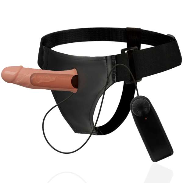 HARNESS ATTRACTION - GREGORY HOLLOW RNES COM VIBRADOR 16,5 X 4,3CM - Imagen 3