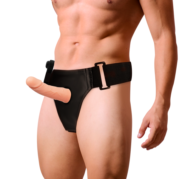 HARNESS ATTRACTION - RNES ESTRUTURAS OCAS COM VIBRADOR 15 X 5 CM - Imagen 2