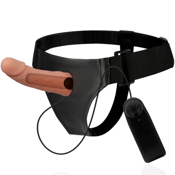HARNESS ATTRACTION - RNES ESTRUTURAS OCAS COM VIBRADOR 15 X 5 CM - Imagen 3