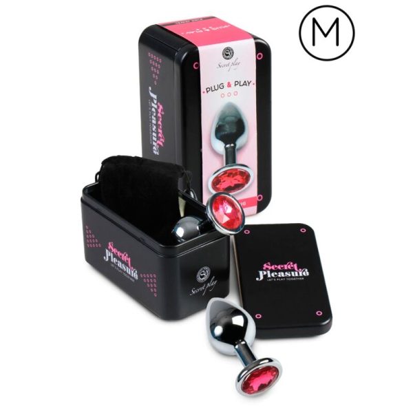 SECRETPLAY - PLUG ANAL FUCHSIA 8 CM - Imagen 2