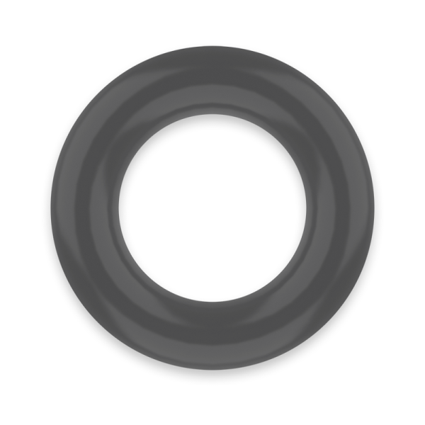 POWERING- ANEL PARA PÊNIS SUPER FLEXÍVEL E RESISTENTE 4,8CM PR05 PRETO - Imagen 3