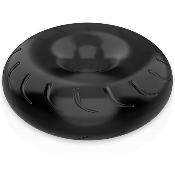 POWERING- ANEL PARA PÊNIS SUPER FLEXÍVEL E RESISTENTE 5CM PR08 PRETO - Imagen 7