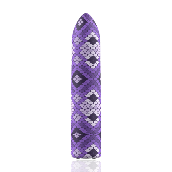 CUSTOM BULLETS - RECHARGEABLE SNAKE PURPLE MAGNETIC BULLET 10V - Imagen 2