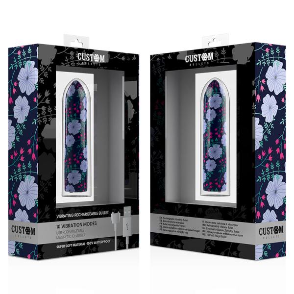 CUSTOM BULLETS - PERSONALIZADAS BALAS RECARREGÁVEIS PRIMAVERA 10 INTENSIDADES - Imagen 5