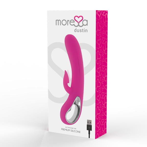 SILICONE PREMIUM MORESSA DUSTIN RECARREGÁVEL - Imagen 3