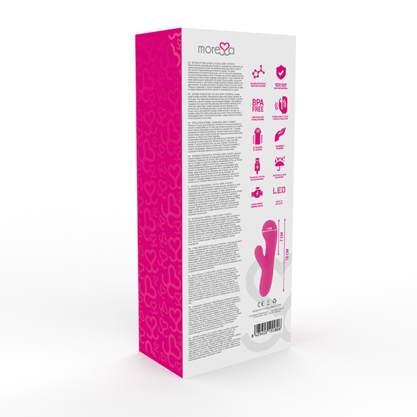 SILICONE PREMIUM MORESSA JERRY RECARREGÁVEL - Imagen 4