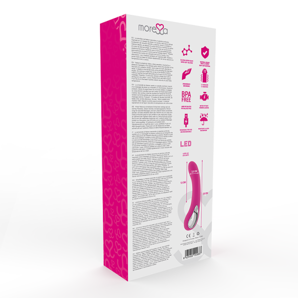 SILICONE PREMIUM MORESSA NELSON RECARREGÁVEL - Imagen 4