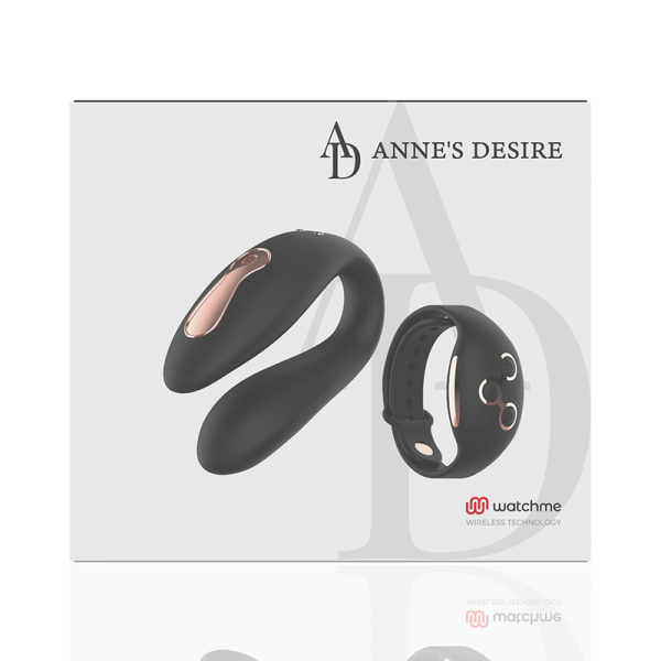 ANNE'S DESIRE - DUAL PLEASURE TECNOLOG A WATCHME PRETO/OURO - Imagen 17