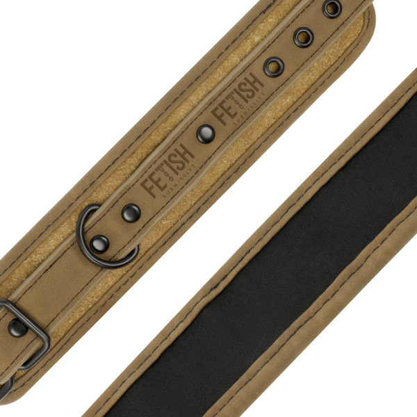 FETISH SUBMISSIVE ORIGEN - ALGEMAS DE COURO VEGANO COM FORRO DE NEOPRENE - Imagen 6