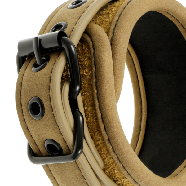 FETISH SUBMISSIVE ORIGEN - ALGEMAS DE COURO VEGANO COM FORRO DE NEOPRENE - Imagen 3