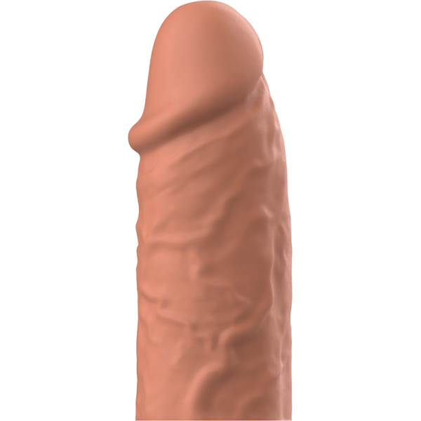 VIRILXL - EXTENSÃO DE PÊNIS DE SILICONE LÍQUIDO V3 MARROM - Imagen 3