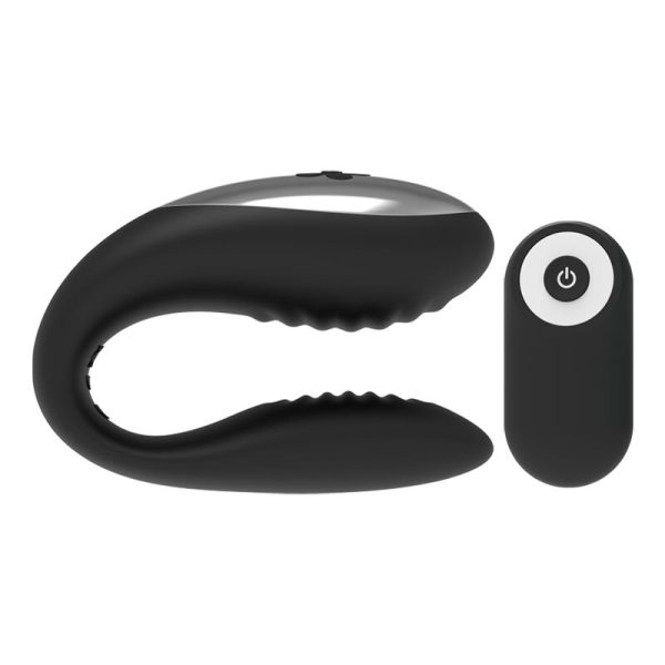 BRILLY GLAM - WE LOVE VIBRADOR PARA CASAIS CONTROLE REMOTO PRETO - Imagen 7