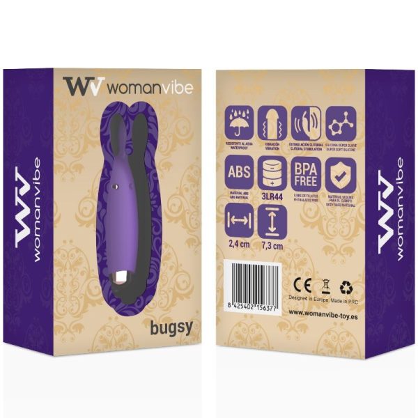 WOMANVIBE - ESTIMULADOR DE SILICONE BUGSY - Imagen 6