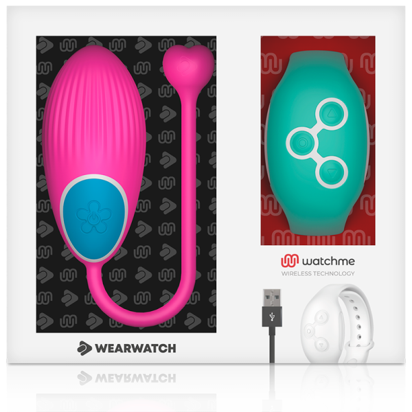 WEARWATCH - TECNOLOGIA WATCHME CONTROLE REMOTO OVO FÚCSIA / ÁGUA DO MAR - Imagen 5