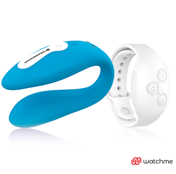 WEARWATCH - VIBRADOR DE TECNOLOGIA DUAL WATCHME INDIGO/NEVE - Imagen 2