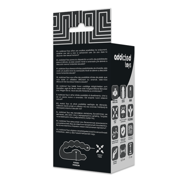 ADDICTED TOYS ANAL MASSAGER PROSTÁTICO COM VIBRAÇÃO - Imagen 6