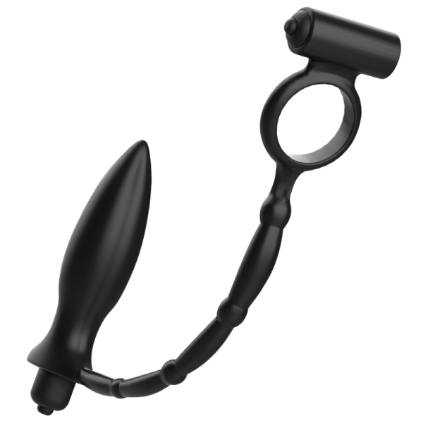 PLUGUE ANAL DE BRINQUEDOS VICIADOS COM ANEL VIBRATÓRIO - Imagen 2