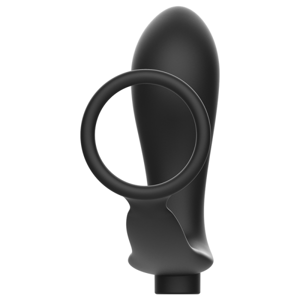 ANEL DE PÊNIS DE BRINQUEDOS VICIADOS COM CONTROLE REMOTO ANAL PLUG PRETO RECARREGÁVEL - Imagen 6