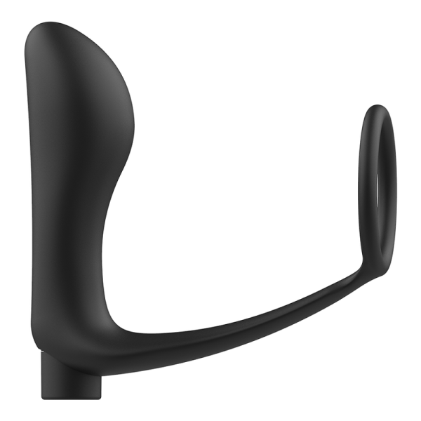 ANEL DE PÊNIS DE BRINQUEDOS VICIADOS COM CONTROLE REMOTO ANAL PLUG PRETO RECARREGÁVEL - Imagen 4