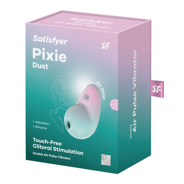 ESTIMULADOR PIXIE DUST MENTA/ROSA SATISFYER - Imagen 2