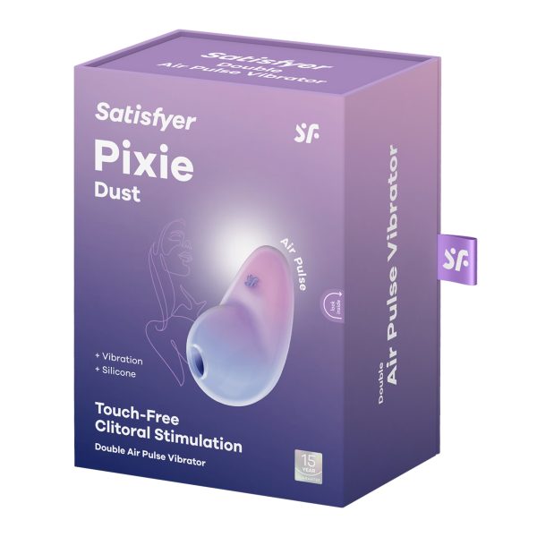 ESTIMULADOR PIXIE DUST ROXO/ROSA SATISFYER - Imagen 3
