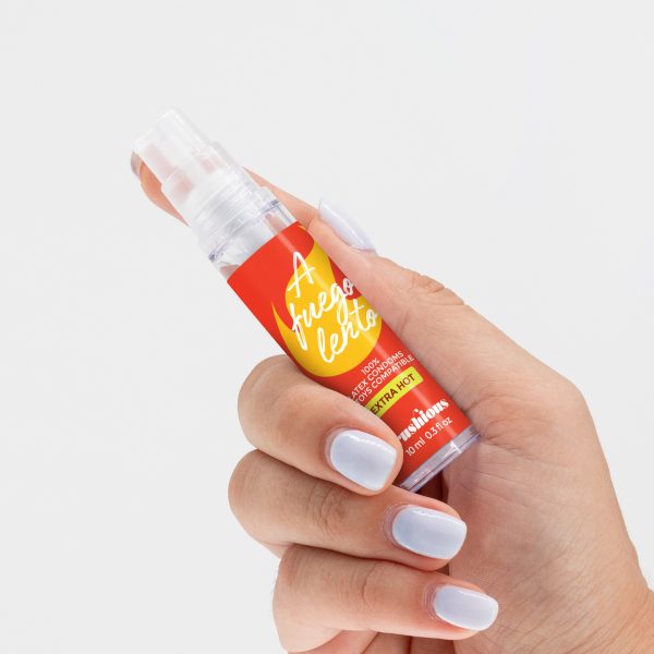 GEL LUBRIFICANTE A FUEGO LENTO DE EFEITO CALOR CRUSHIOUS 10ML - Imagen 4