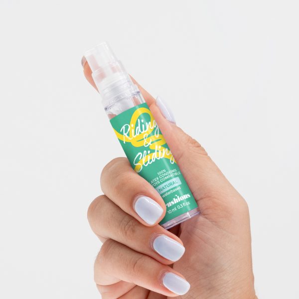 GEL LUBRIFICANTE RIDING & SLIDING À BASE DE ÁGUA CRUSHIOUS 10ML - Imagen 4