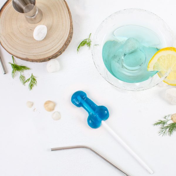 CHUPA CHUPA FORMA DE PÉNIS COM SABOR A GIN TÓNICO SECRET PLAY - Imagen 2