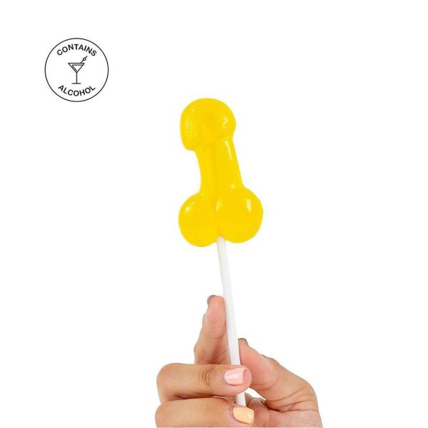 CHUPA CHUPA FORMA DE PÉNIS COM SABOR A PIÑA COLADA SECRET PLAY - Imagen 4