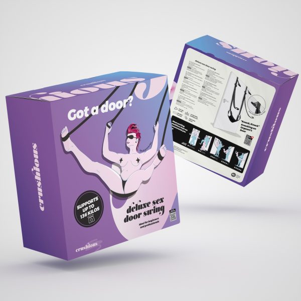 BALOIÇO DE PORTA DELUXE SEX DOOR SWING CRUSHIOUS - Imagen 15