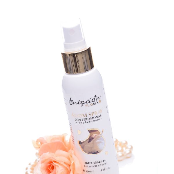 AMBIENTADOR COM FEROMONAS AROMA ENTRE LENÇÓIS 100ML TENTACIÓN PLAY SEX - Imagen 2