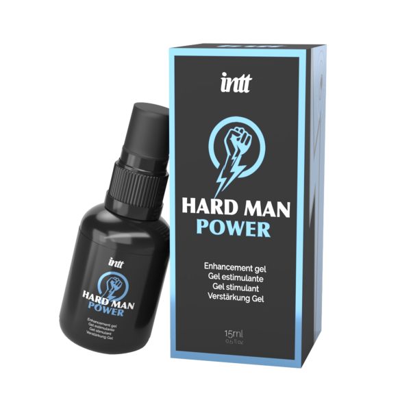 GEL ESTIMULANTE PARA HOMEM HARD MAN POWER INTT 15ML - Imagen 2