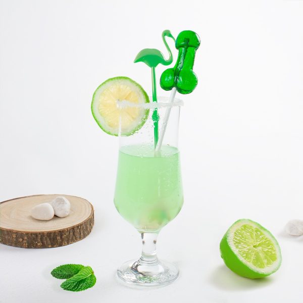 CHUPA CHUPA FORMA DE PÉNIS COM SABOR A MOJITO COM ÁLCOOL SECRET PLAY - Imagen 3