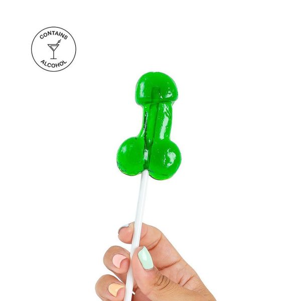 CHUPA CHUPA FORMA DE PÉNIS COM SABOR A MOJITO COM ÁLCOOL SECRET PLAY - Imagen 4