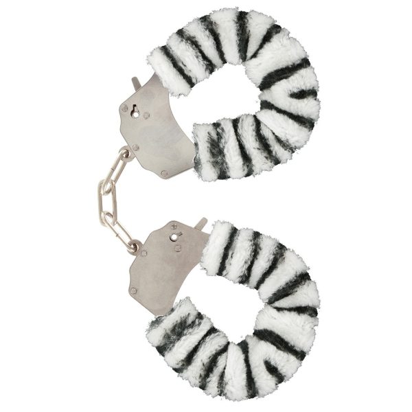 ALGEMAS COM PELÚCIA FURRY FUN ZEBRA TOYJOY - Imagen 5