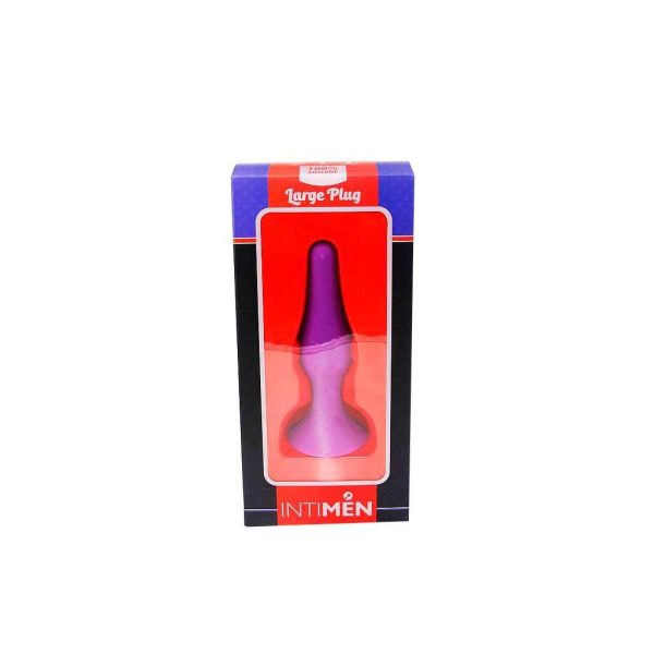 PLUG ANAL GRANDE ROXO INTIMEN - Imagen 3