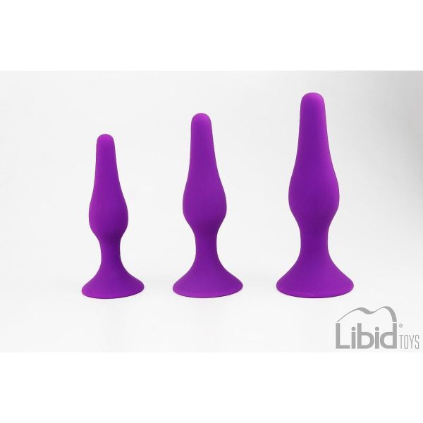 CONJUNTO PARA TREINO ANAL ROXO INTIMEN - Imagen 3