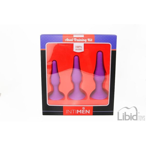 CONJUNTO PARA TREINO ANAL ROXO INTIMEN - Imagen 2