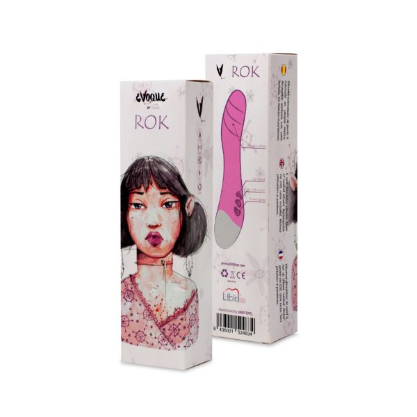 VIBRADOR ROK ROSA EVOQUE - Imagen 2