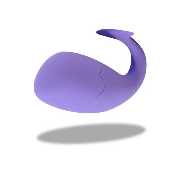 OVO VIBRATÓRIO RECARREGÁVEL COM COMANDO BARINE ROXO EVOQUE - Imagen 2