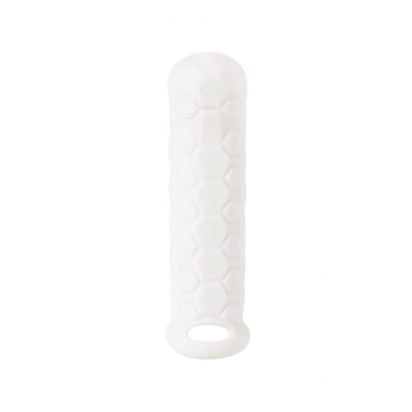 MANGA COM EXTENSÃO PARA O PÉNIS HOMME LONG BRANCO LOLA GAMES 11-15CM - Imagen 3