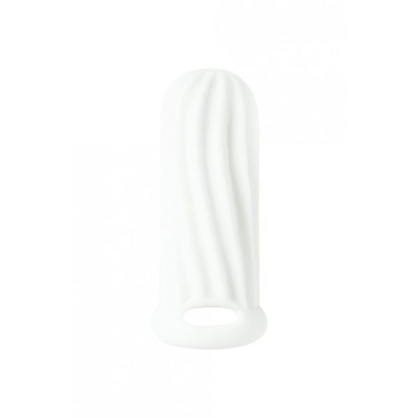 MANGA PARA O PÉNIS HOMME WIDE BRANCO LOLA GAMES 9-12CM - Imagen 3