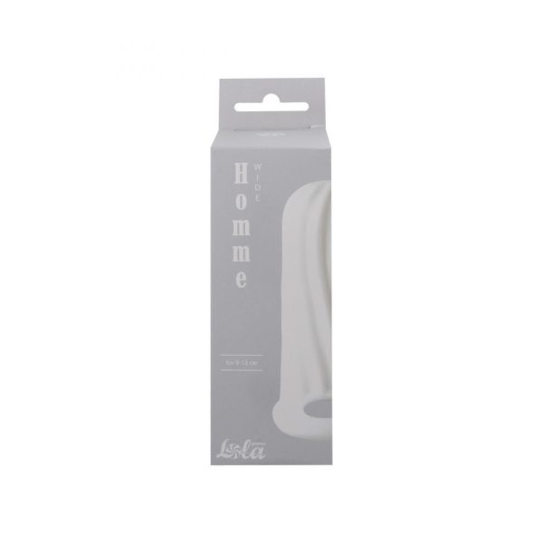 MANGA PARA O PÉNIS HOMME WIDE BRANCO LOLA GAMES 9-12CM - Imagen 2