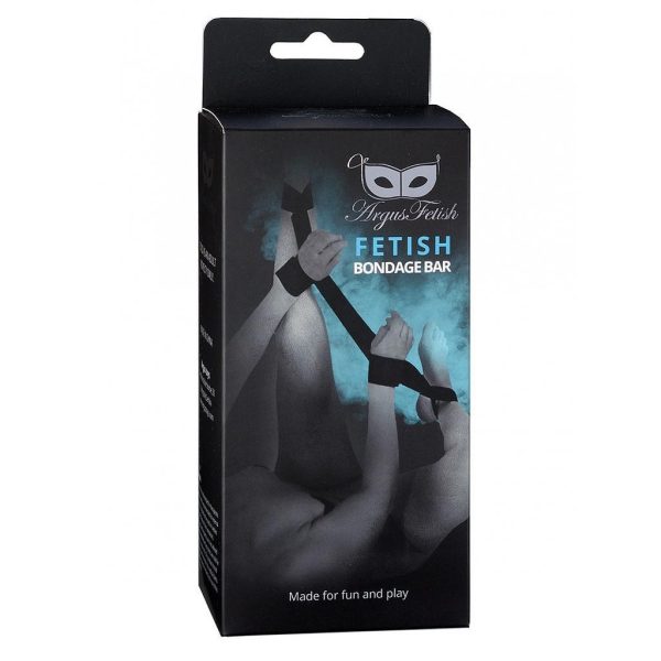BARRA AFASTADORA COM ALGEMAS FETISH BONDAGE ARGUS TOYS - Imagen 2