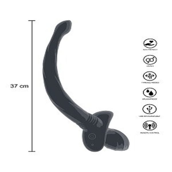 PLUG ANAL COM CAUDA QUE ABANA E COMANDO PUPPY PLAY TABOOM - Imagen 5