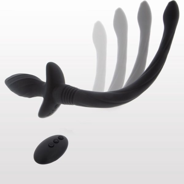 PLUG ANAL COM CAUDA QUE ABANA E COMANDO PUPPY PLAY TABOOM - Imagen 8