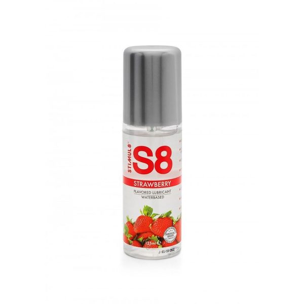 LUBRIFICANTE À BASE DE ÁGUA COM SABOR A MORANGO S8 STIMUL8 125ML - Imagen 2