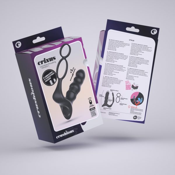 VIBRADOR DE PRÓSTATA COM COMANDO CRIXUS CRUSHIOUS - Imagen 7