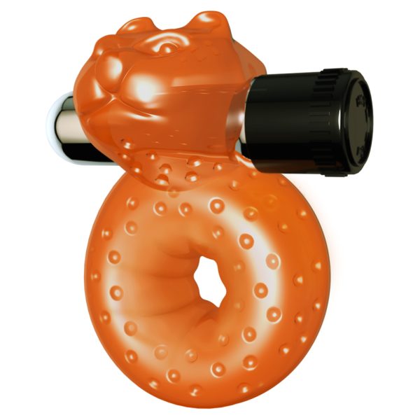 ANEL PARA O PÉNIS COM VIBRAÇÃO SEX PLEASE! MOROZKO LARANJA - Imagen 2
